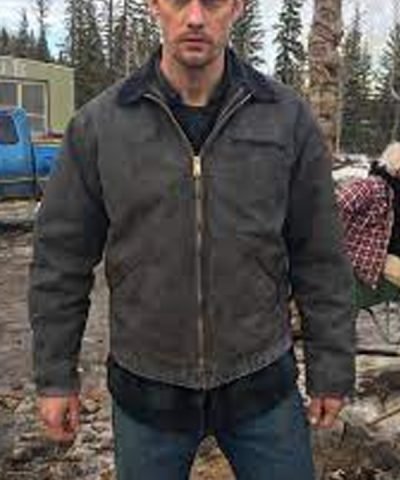 Hold the Dark Vernon Slone Grey Jacket