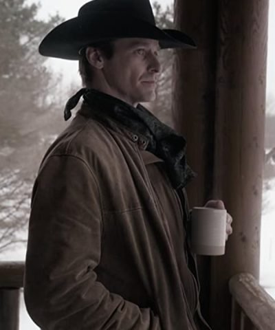 Cupid's Christmas Joe Kurak Brown Suede Leather Jacket