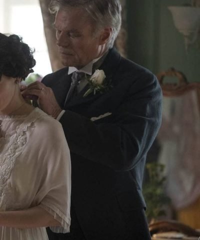 Flowers in the Attic: The Origin 2022 Harry Hamlin Black Trench Coat