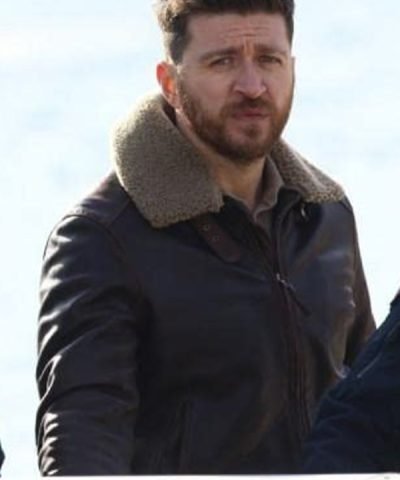 Don't Leave Me Alessandro Roja Shearling Brown Leather Jacket Don't Leave Me Alessandro Roja Shearling Brown Leather Jacket