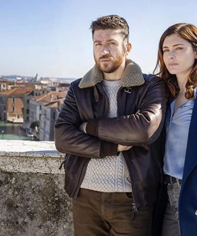 Don't Leave Me Alessandro Roja Shearling Brown Leather Jacket