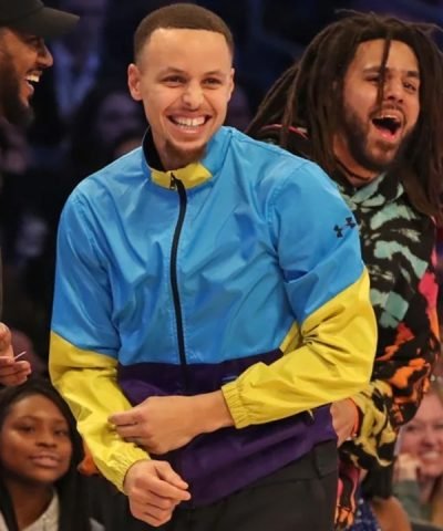 Stephen Curry Basketball Player Multicolor Jacket