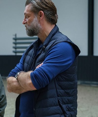 Transport S01 Geert Van Rampelberg Blue Puffer Vest