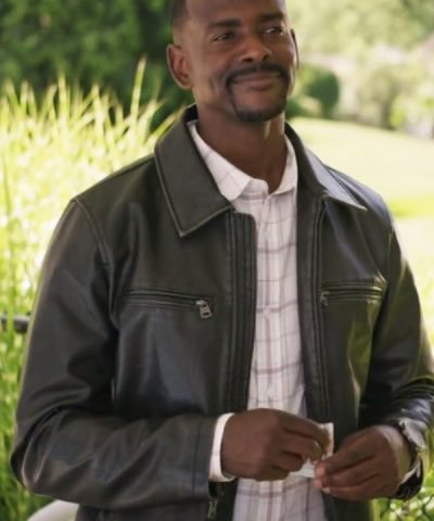 Jake Collins Redemption in Cherry Springs Keith D. Robinson Black Leather Jacket