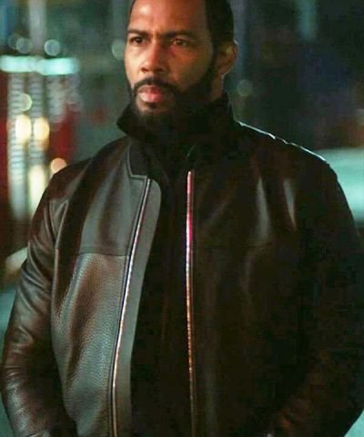 Omari Hardwick Power Black Leather Jacket