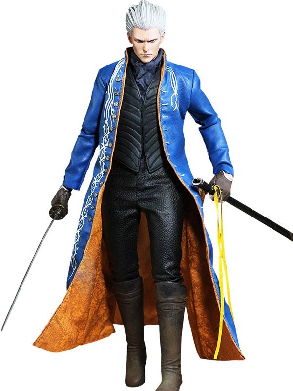 Devil May Cry 3 Vergil Leather Coat