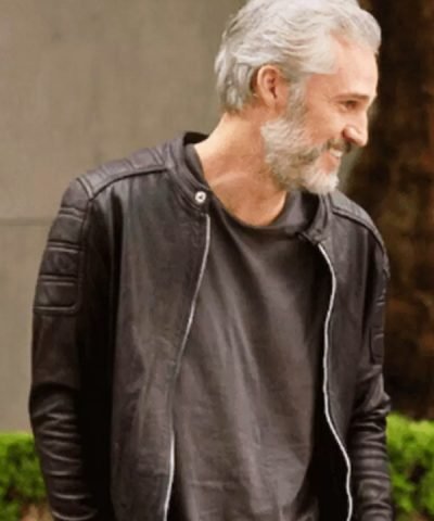 Juan Pablo Medina Dad Wanted Black Leather Jacket