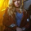 Natalie Alyn Lind Big Sky Brown Leather Jacket