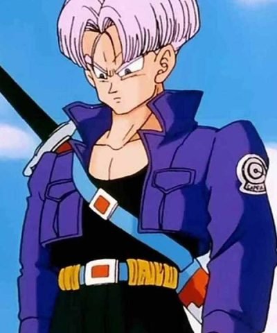 Trunks Dragon Ball Z Capsule Corp Blue Bomber Jacket