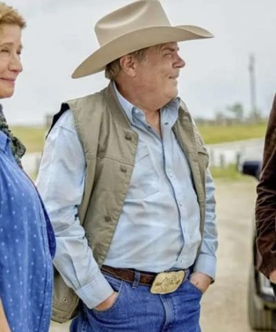 Hank Hickson Ride 2023 Greg Lawson Grey Cotton Vest