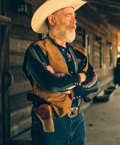 Walter Boggs One Day As A Lion (2023) J.K. Simmons Leather Vest