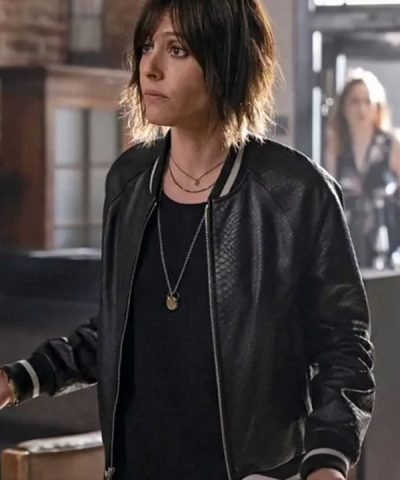 Shane McCutcheon TV Series The L Word Generation Q Black Leather Jacket