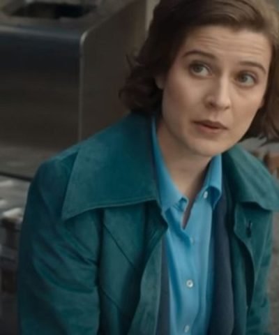 Emma Paetz Pennyworth Blue Coat