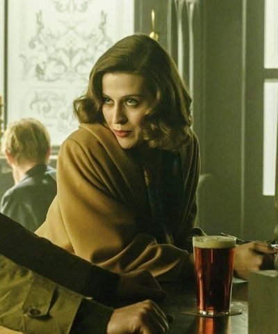 Martha Kane Pennyworth Brown Trench Coat