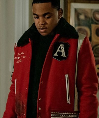 Michael Rainey Jr. Power Book II Ghost Red Wool Jacket