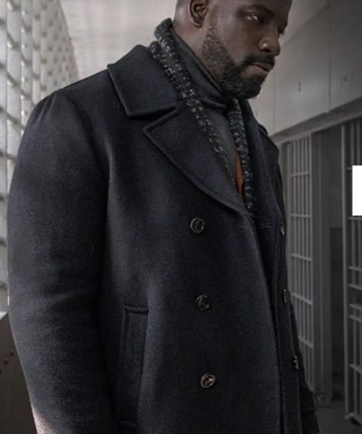 Mike Colter Wool Coat