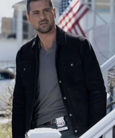 Jared Vasquez Manifest S04 J.R. Ramirez Black Suede Leather Jacket