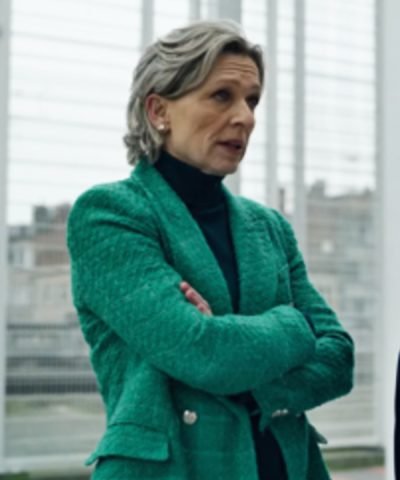 Tine Joustra Green Wool Coat