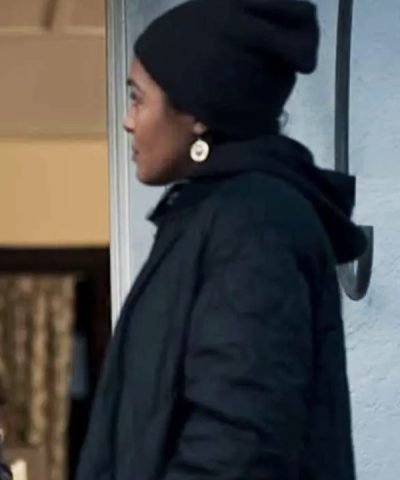 Taylor Red Fox Manifest S04 Tela Black Bomber Jacket