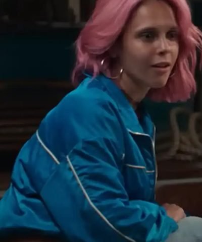 Helena Caldeira Blue Jacket