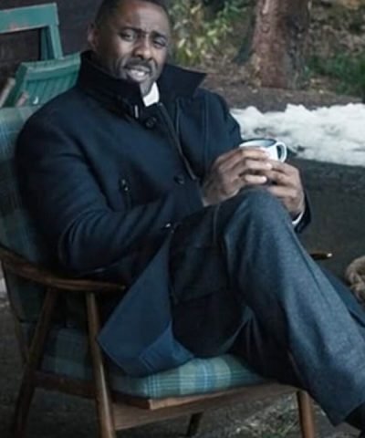 Idris Elba Extraction 2 Wool Coat