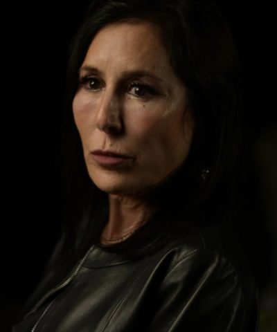 Mob Humor 2022 Lisa Campbell Black Leather Jacket