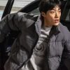 Geon-woo Bloodhounds (2023) Woo Do-Hwan Grey Puffer Jacket