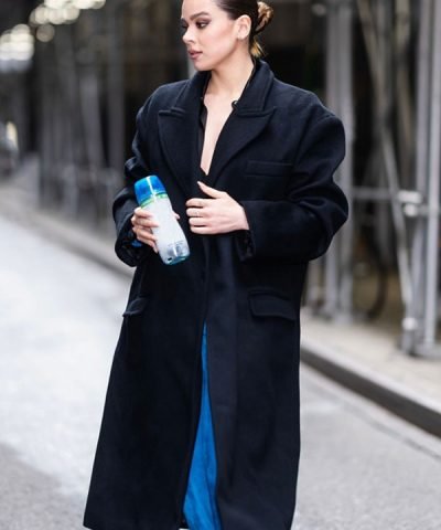 Hailee Steinfeld Black Trench Coat - Just American Jackets