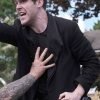 Love Without Walls Niall McNamee Black Wool Coat