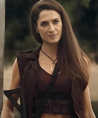 Raider Brown Leather Vest