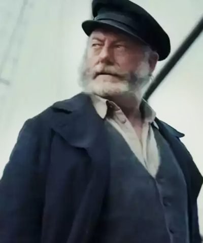 Liam Cunningham Wool Coat