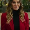 Scout Taylor-Compton Hashtag Proposal Red Blazer