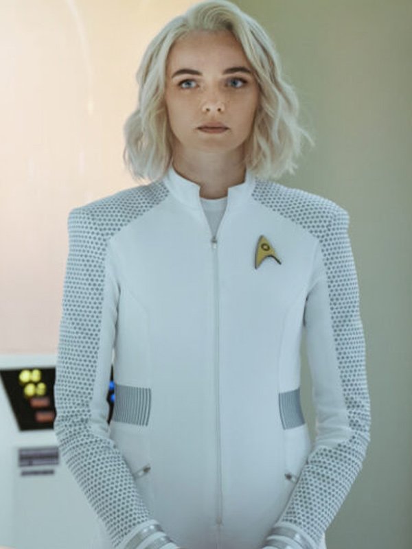 Star Trek Strange New Worlds S02 Nurse Christine Chapel Jacket Nurse Christine Chapel White Leather Jacket