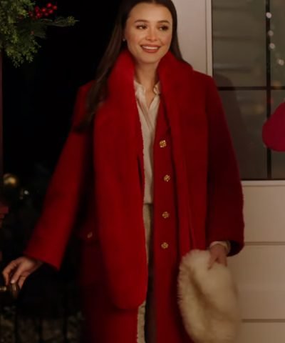 Colette Red Wool Coat