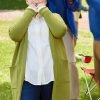 Gertie Green Wool Coat