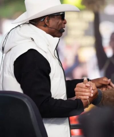 Deion Sanders White Vest