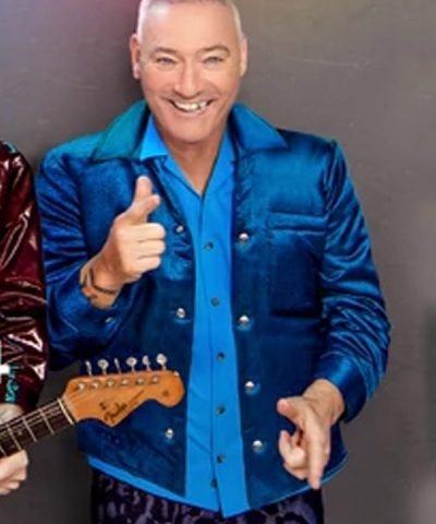 Anthony Field Blue Satin Jacket