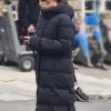 Jenna Ortega 2023 Hooded Coat