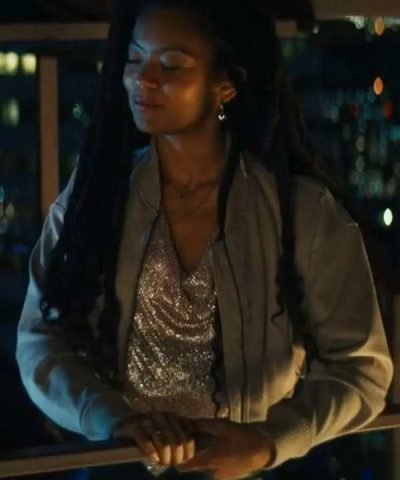 Jaz Sinclair S01 Grey Jacket