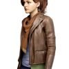 Spider-Man Mary Jane Brown Leather Jacket
