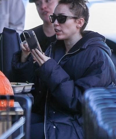 American Actress Miley Cyrus Jacket