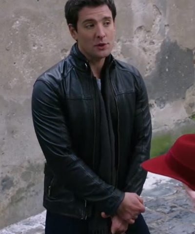A Royal Winter 2017 Jack Donnelly Black Leather Jacket