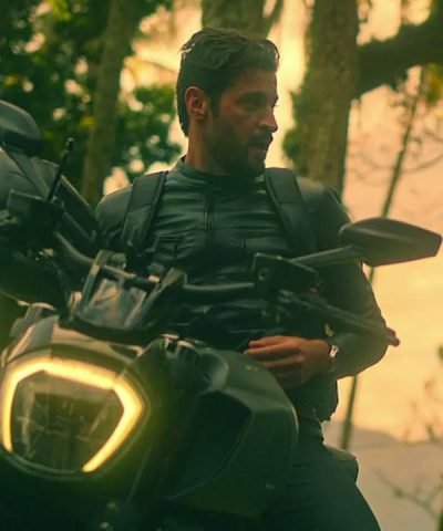 Burning Betrayal Leandro Lima Black Leather Jacket