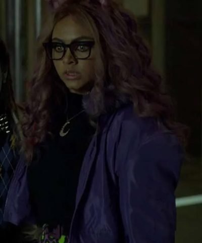 Miia Harris Monster High 2 Clawdeen Wolf Purple Fur Jacket