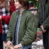 Movie Mystery on Mistletoe Lane Logan Pierce Green Jacket