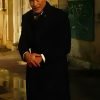 Neal McDonough The Shift Black Wool Coat