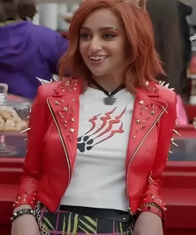 Monster High 2 Salena Qureshi Red Leather Jacket