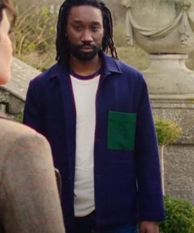 Nathan Stewart-Jarrett Culprits 2023 Blue Wool Jacket