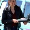 Nina Dobrev The Bricklayer 2024 Leather Jacket
