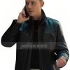 Dennis Mojen Sixty Minutes 2024 Paul Lehmann Black Leather Jacket